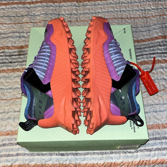 Odsy-1000 Violet Yellow Off-White Sneakers - Picture 4 of 10